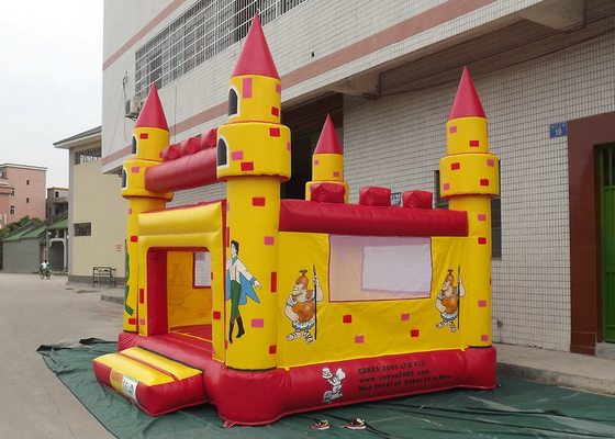 강한 실로 주문품 PVC 팽창식 쾌활한 성곽 4배 바느질