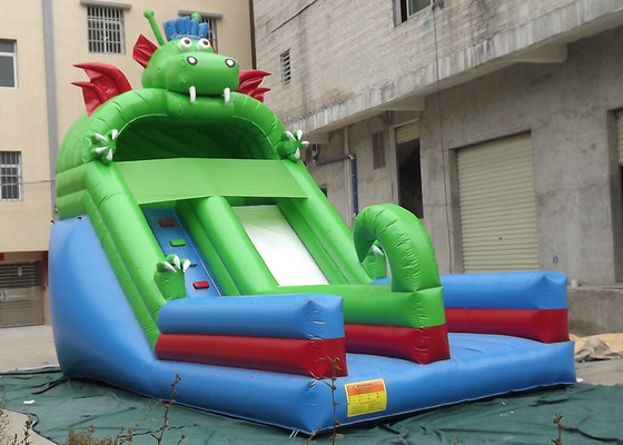 공룡 디자인 상업적인 팽창식 활주 방연제 플라토 PVC