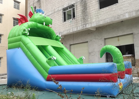 공룡 디자인 상업적인 팽창식 활주 방연제 플라토 PVC