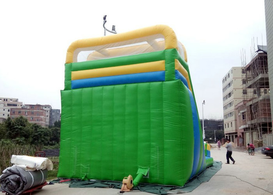 주문 색깔 상업적인 팽창식 활주 튼튼한 PVC 방수포 물자