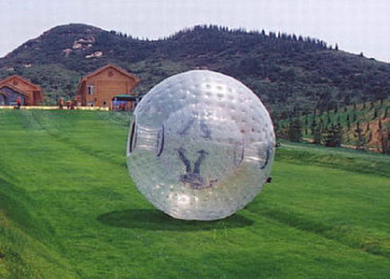 목초지 팽창식 옥외 장난감 2.2m 2.6m 직경 Zorbing 롤러 거품 공