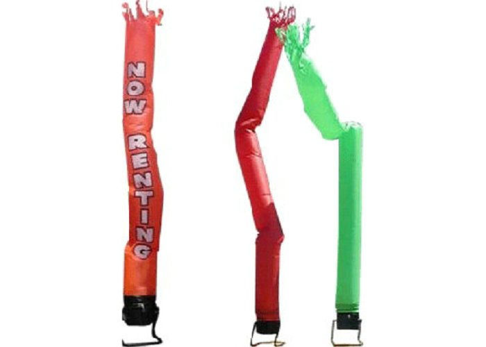 Durble PVC 나일론 팽창식 광고 표시 다채로운 파열 물결치는 남자